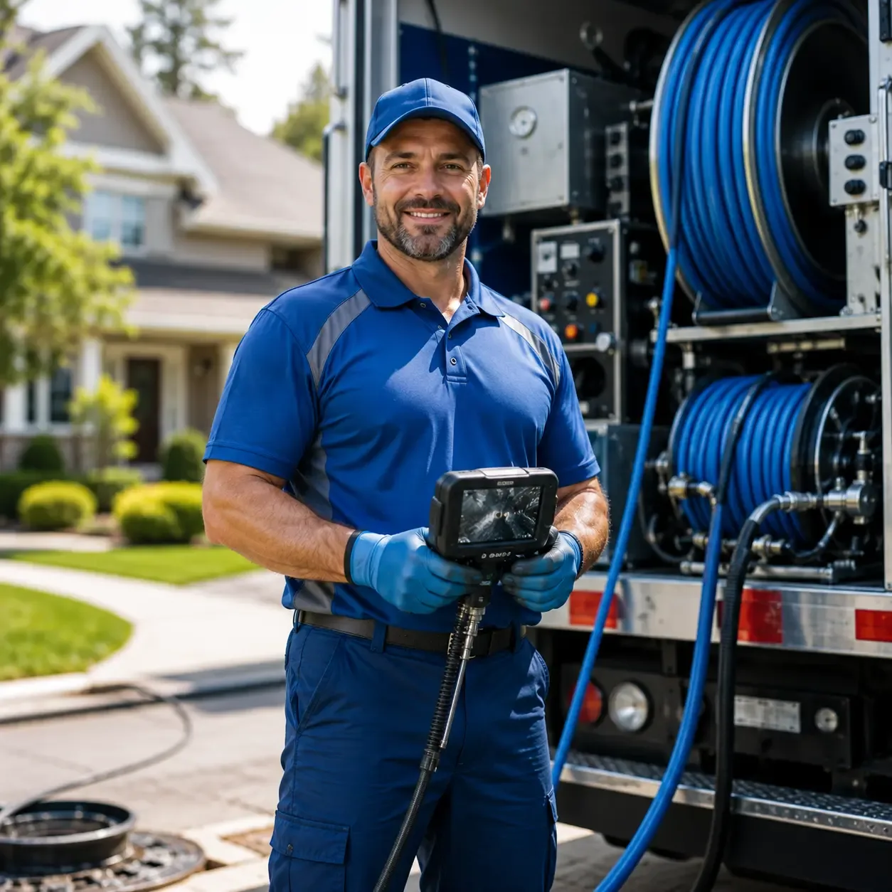 Local outdoor drain cleaning specialists in Webster, PA